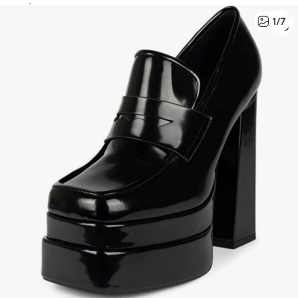Jeffrey Campbell Shoes - ISO Jeffrey Campbell Black Patent Platform Heels